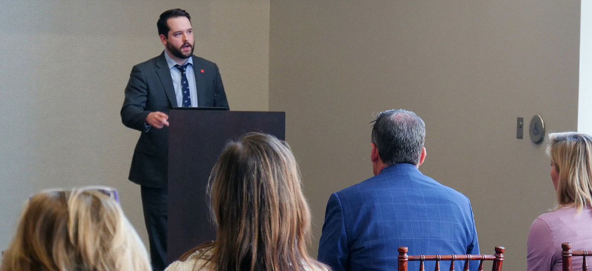 As part of the spring 2021 Family Leadership Council meeting, Alex Langhart, director of University Health Services, shares all the work his team is doing to ensure the health and wellness of Ole Miss students.